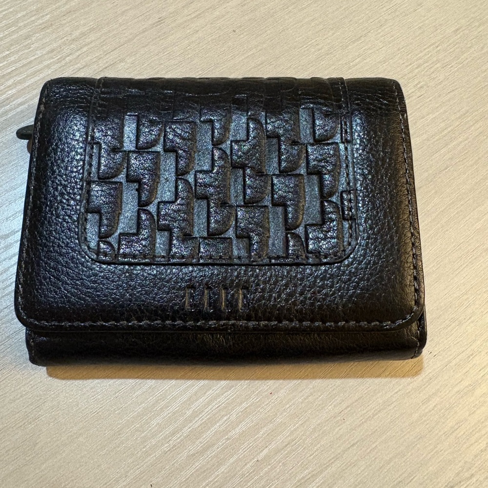 Elle Black Leather wallet